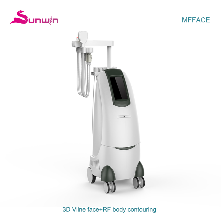 VlineSculpt  2 In 1 Trufat Trusculpt Id Monopolar RF Fat Burner MFFACE Peface Vline Face Full Facial Lifting Device