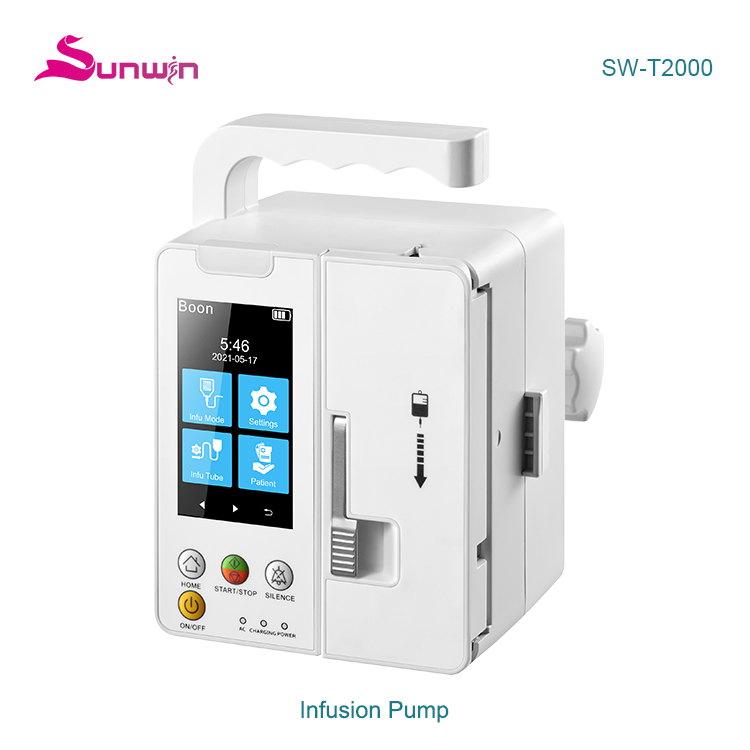 T2000 High Precision Portable Automatic Infusion Pump Hospital ICU CCU Medical Equipment