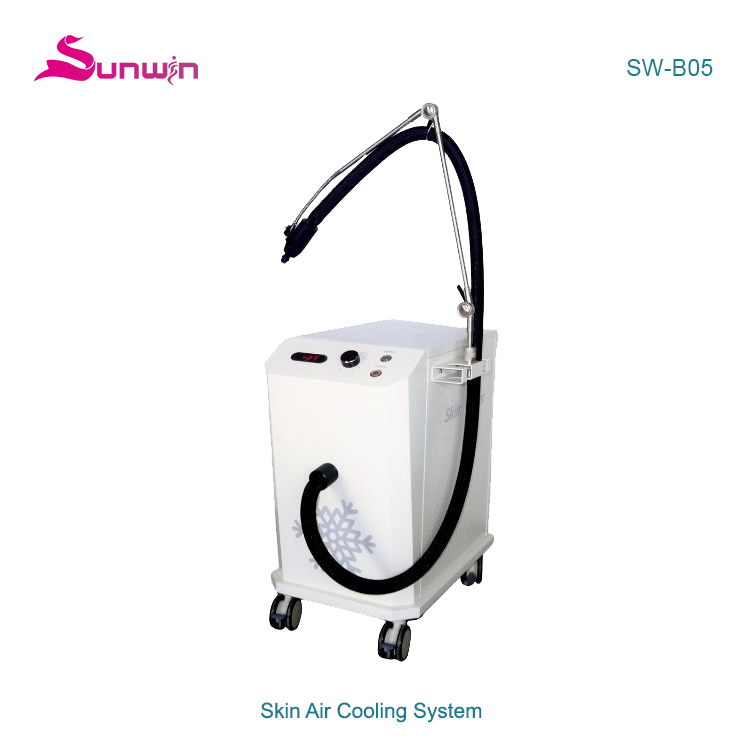 SW-B05 Skin Cooler Cryo -30c Cold Air Cooling Tattoo Treatment Relieve Pain Skin Cooling Machine