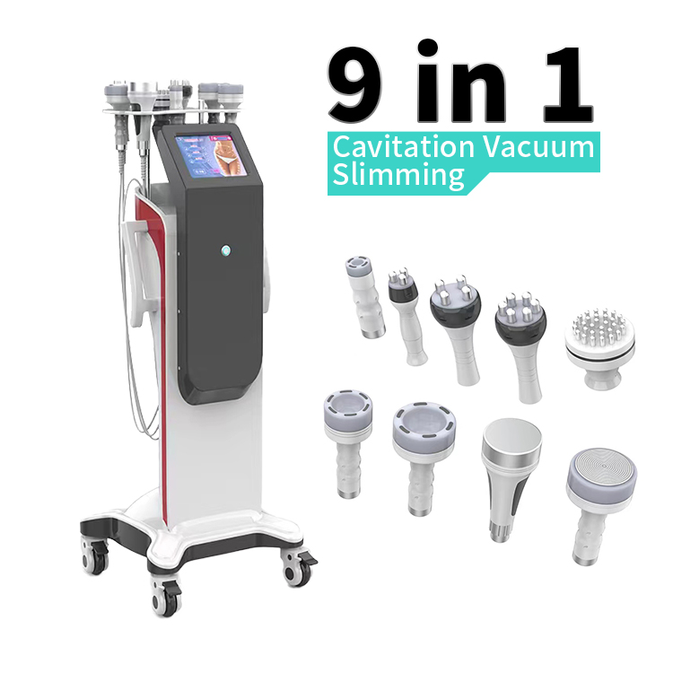 SW-89F 9 In 1 80k Cellulite Removal Shape Body Sculpting Rf Vacuum Cavitation Machine