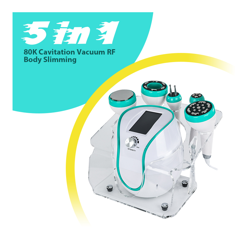 SW-42F 5in1 80k Cavitation Body Massage Vacuum Cellulite Removal Bipolar Rf Face Lifting Machine