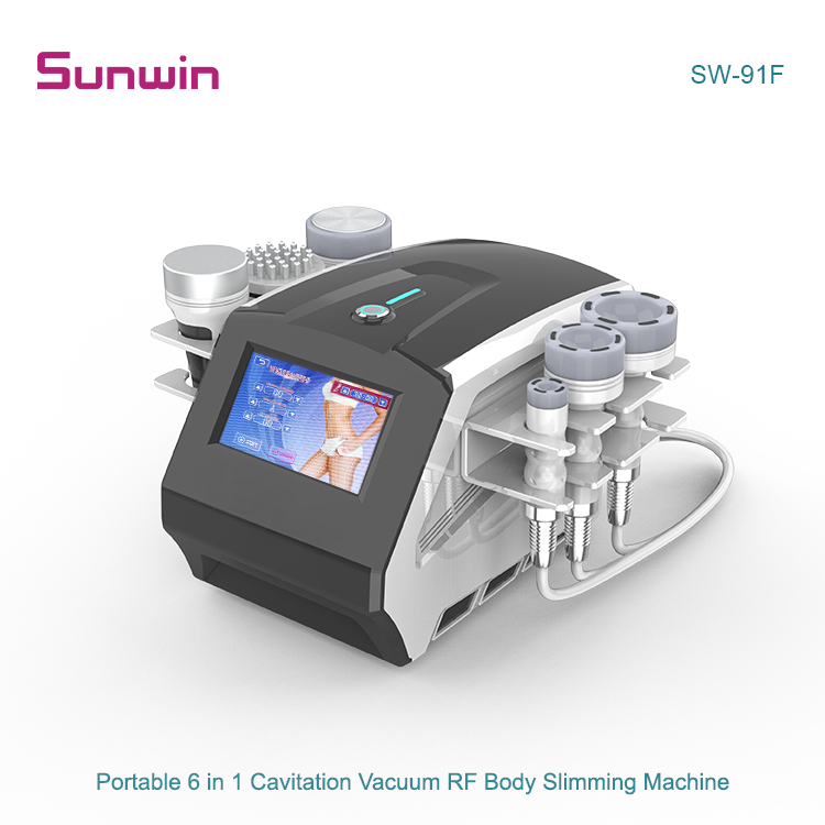 SW-91F 6 In 1 Portable 40K Cavitation RF Vacuum Body Slimming Device