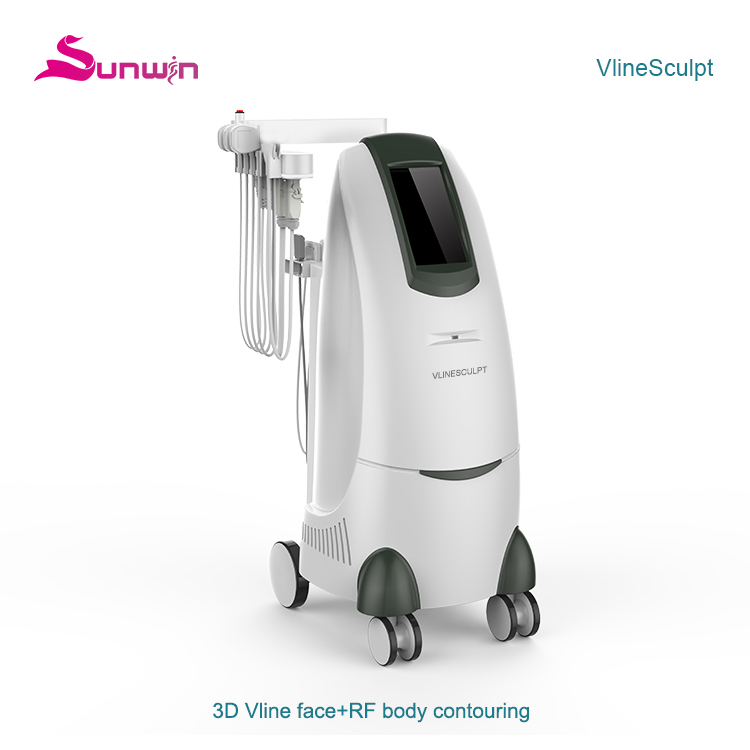 VlineSculpt  2 In 1 Trufat Trusculpt Id Monopolar RF Fat Burner Peface Vline Face Full Facial Lifting Device